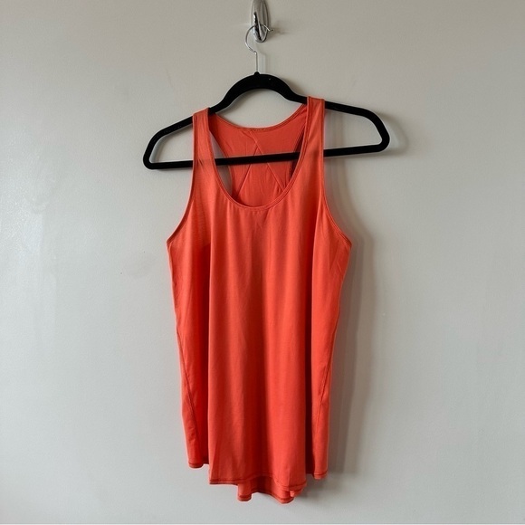 LULULEMON Essential Tank Top *Pleated- Warm Coral - Picture 5 of 10